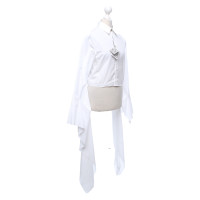 Loewe Top en Coton en Blanc