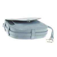 Aigner Shoulder bag in metallic blue