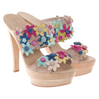 Le Silla  Sandals with floral application