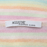 Allude Sweater with stripes pattern