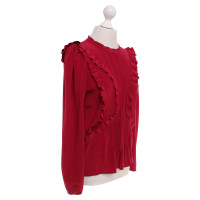 Isabel Marant top with tuck / ruffles