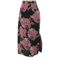 Msgm MIDI waist silk skirt