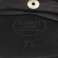 Hermès Guanti in Pelle in Nero