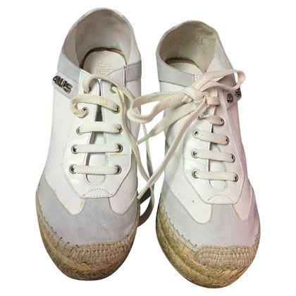 Cesare Paciotti Chaussures à lacets en Blanc