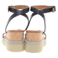 See By Chloé Wedges in taupe / black