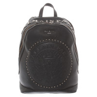 Balmain Backpack Leather in Black