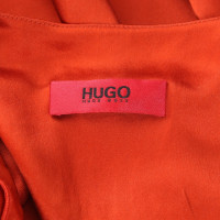 Hugo Boss Seidenbluse in Rot