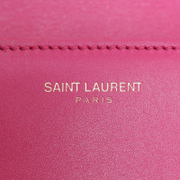 Saint Laurent "Monogrammenei Small Université Kruis lichaam roze"