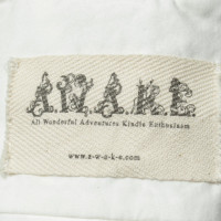 A.W.A.K.E Mode Capispalla in Cotone in Bianco