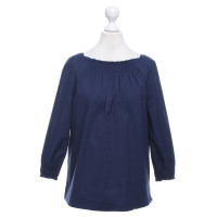 Prada Top en bleu foncé