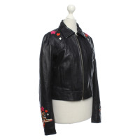 Roberto Cavalli Jacke/Mantel aus Leder