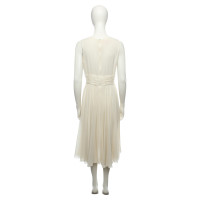 Giambattista Valli Kleid aus Seide in Creme