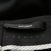 Windsor Anzug aus Wolle in Schwarz