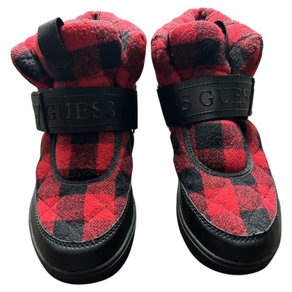 Guess Boots Cotton in Red