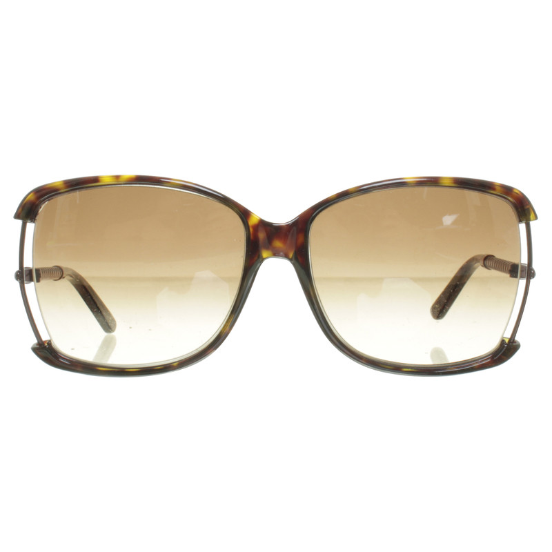 Bottega Veneta Sunglasses with Wicker-look 