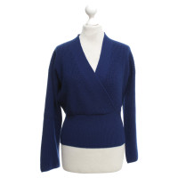 Other Designer Ballantyne cashmere sweater in royal blue
