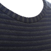 Humanoid top with stripe pattern
