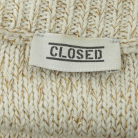 Closed Pullover in Creme