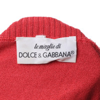 Dolce & Gabbana Pull en rouge