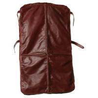 Cartier  Leather garment bag in Bordeaux