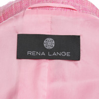 Rena Lange Blazer aus Leinen in Rosa / Pink