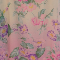 Emanuel Ungaro Silk dress with floral print