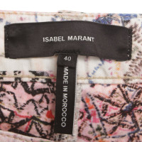 Isabel Marant Pantalon avec motif coloré