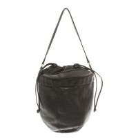 Borsalino Handtasche aus Leder in Schwarz