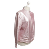 Escada Leather Jacket in Pink