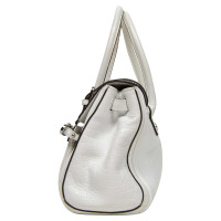 Karen Millen Handtasche aus Leder in Weiß