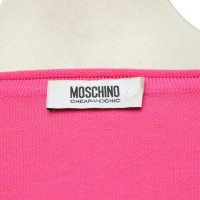 Moschino Strick aus Baumwolle in Rosa / Pink