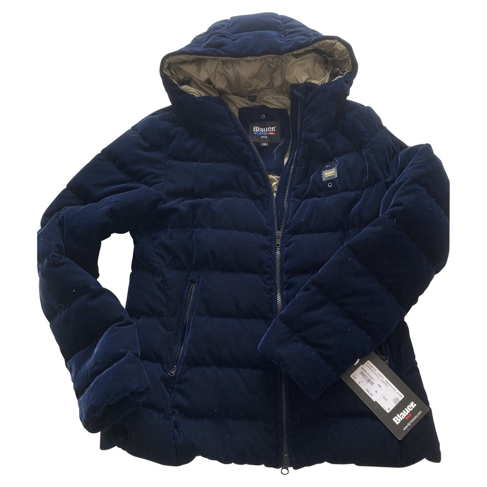 Blauer Veste/Manteau en Bleu