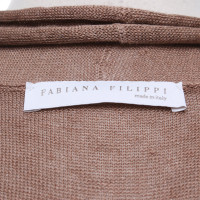 Fabiana Filippi Gilet en Marron