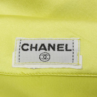 Chanel Camicetta senza maniche in verde