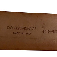 Dolce & Gabbana Riem met grote gesp