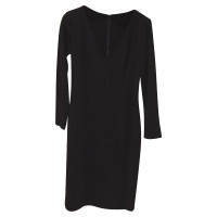 Ralph Lauren Black Label Kleid aus Viskose in Schwarz