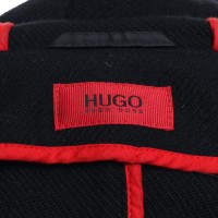 Hugo Boss Dufflecoat in Schwarz