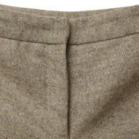 Alexander McQueen Pantaloni di lana, seta e cashmere