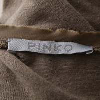 Pinko Chemise en marron clair / argent