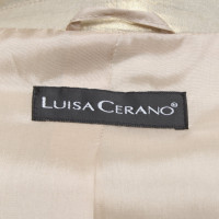 Luisa Cerano Blazer Cotton in Gold