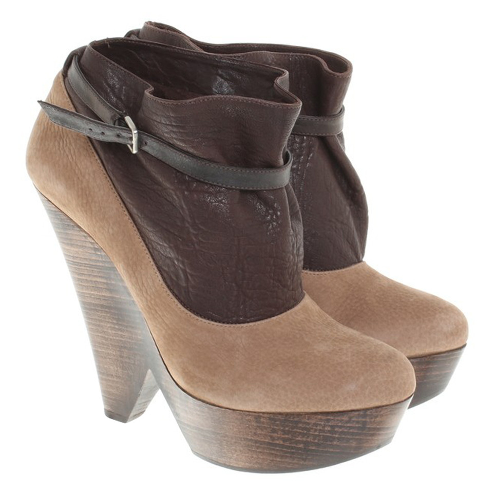 Navyboot Zeppe a Brown