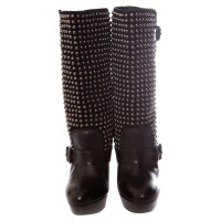 Christian Louboutin Boots with studs trim
