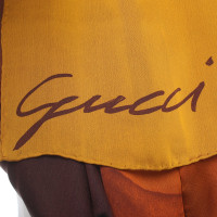 Gucci Foulard en soie avec motif