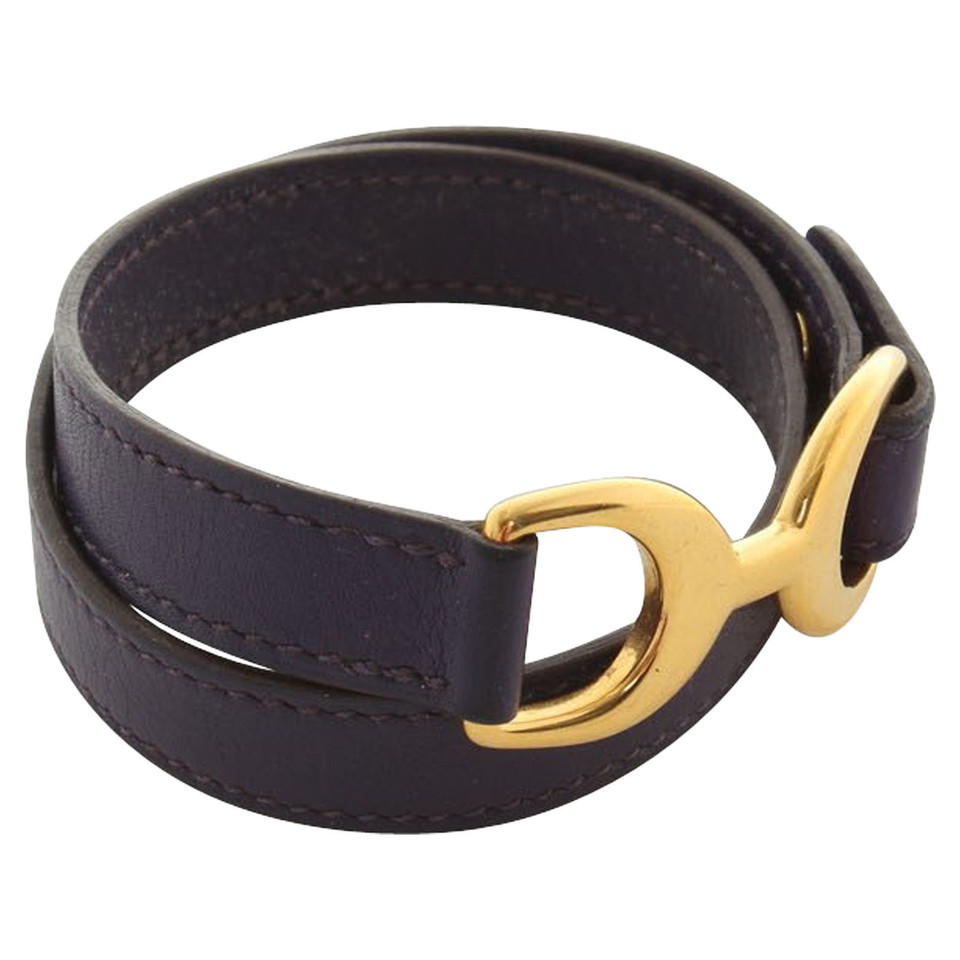 Hermès Leather Bracelet