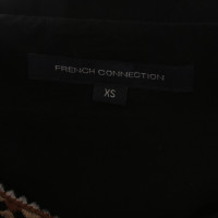 French Connection Borduur tuniek in zwart