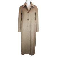 Jil Sander Veste/Manteau en Cachemire en Taupe