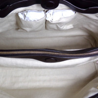 Gucci Python leather handbag