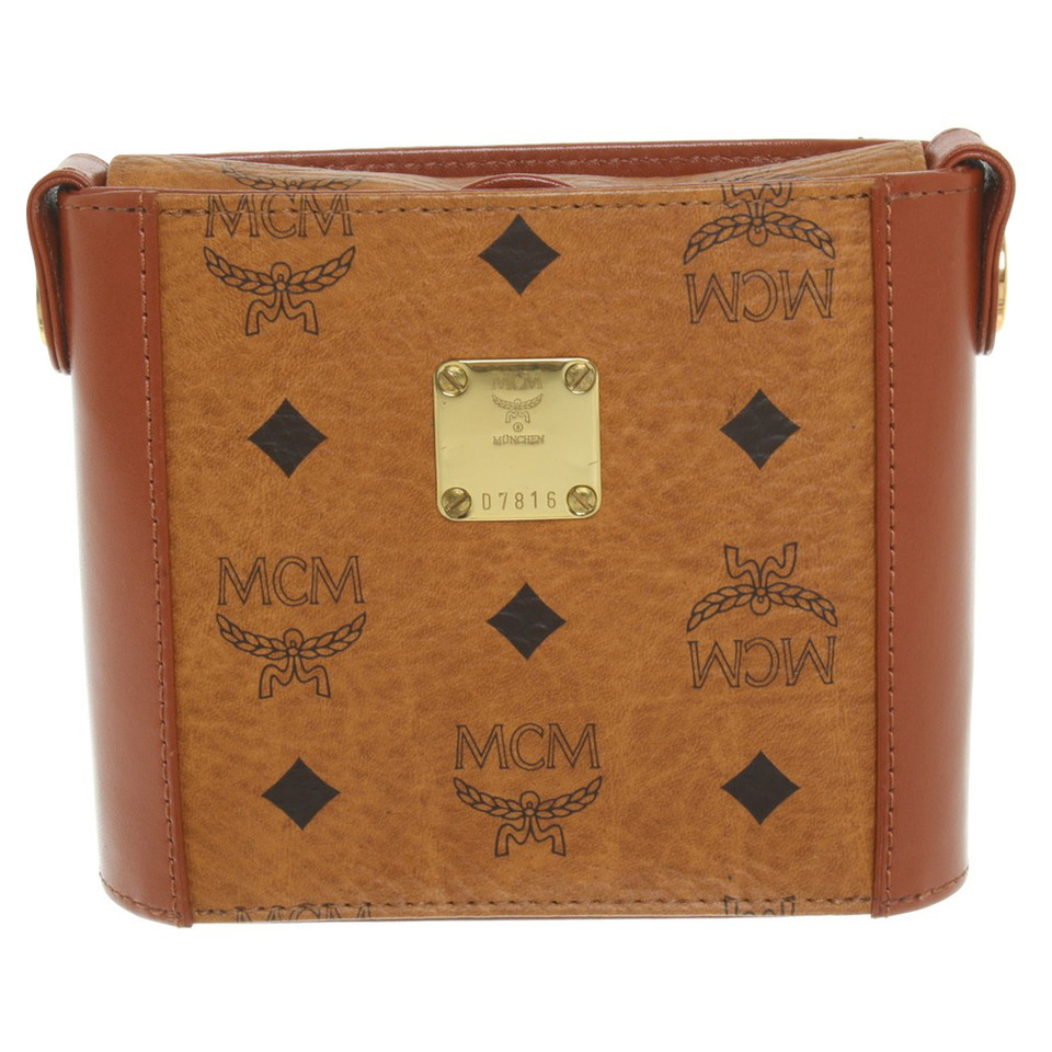 Mcm Shoulder bag in cognac