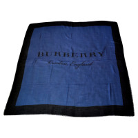 Burberry Echarpe/Foulard en Laine en Bleu