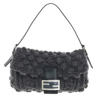 Fendi Handtasche in Grau 